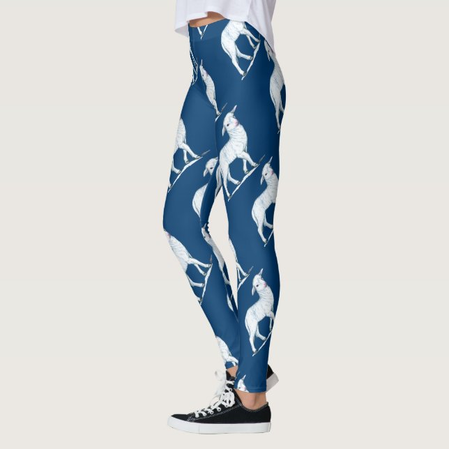 Little White Lamb Leggings (Left)