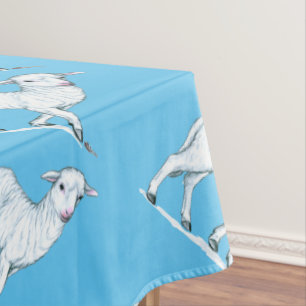 Little White Lamb Tablecloth