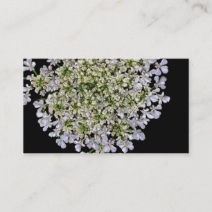 little white petals business card