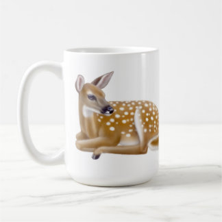 Little Whitetail Deer Fawn Mug