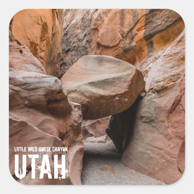 Little Wild Horse Slot Canyon - Utah - Sticker (Front)
