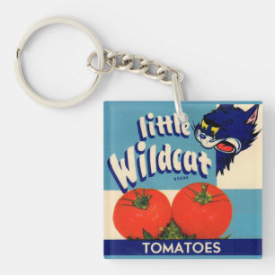 Little Wildcat tomatoes crate label Key Ring