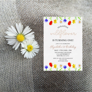 Little Wildflower 1st Birthday