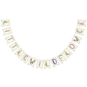 Little Wildflower Baby Shower Bunting