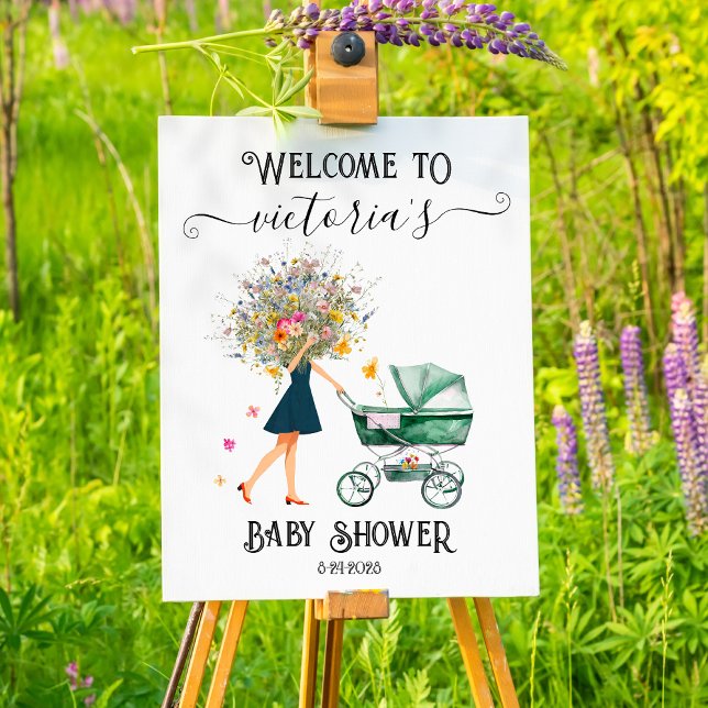 Little wildflower Big Bouquet Welcome Sign (Creator Uploaded)