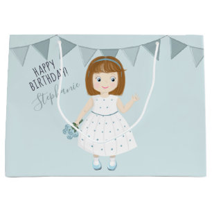 Little Wildflower Birthday Large Gift Bag