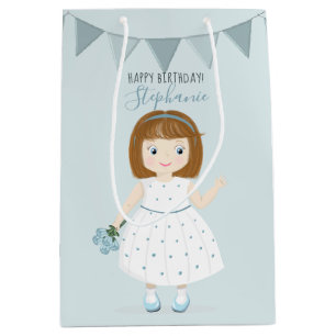 Little Wildflower Birthday Medium Gift Bag