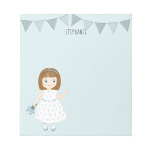 Little Wildflower Birthday  Notepad
