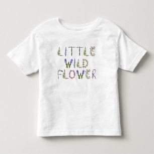 Little Wildflower floral garden Toddler T-Shirt