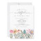 Little Wildflower Flower Birthday Invitation