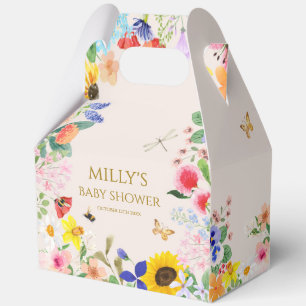 Little wildflower mama to Bee Baby Shower Favour Box