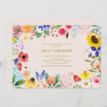 Little wildflower mama to Bee Baby Shower