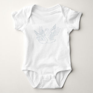 Little Wings of Love Baby Bodysuit