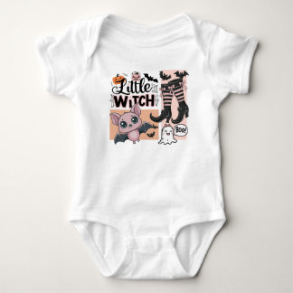 Little Witch Baby Halloween Bodysuit