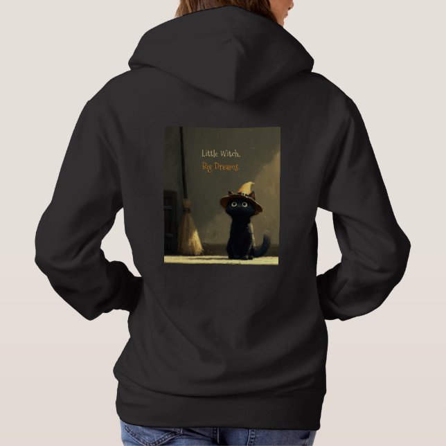 Little Witch, Big Dreams Hoodie (Back)