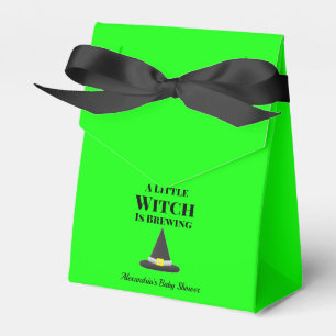Little Witch is Brewing Halloween Pregnancy Favour Box