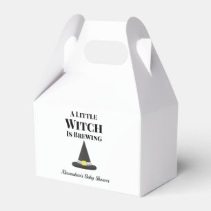 Little Witch is Brewing Halloween Pregnancy Favour Box