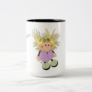 "Little Witch" Two-Tone Coffee Mug