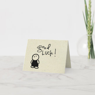 little wobblies good luck card