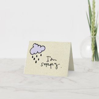 little wobblies Im sorry Card