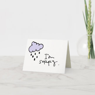 little wobblies Im sorry Card