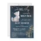 Little wolf themed baby shower