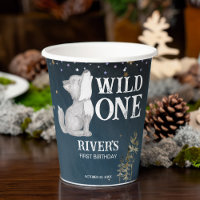 Little wolf themed birthday party wild one