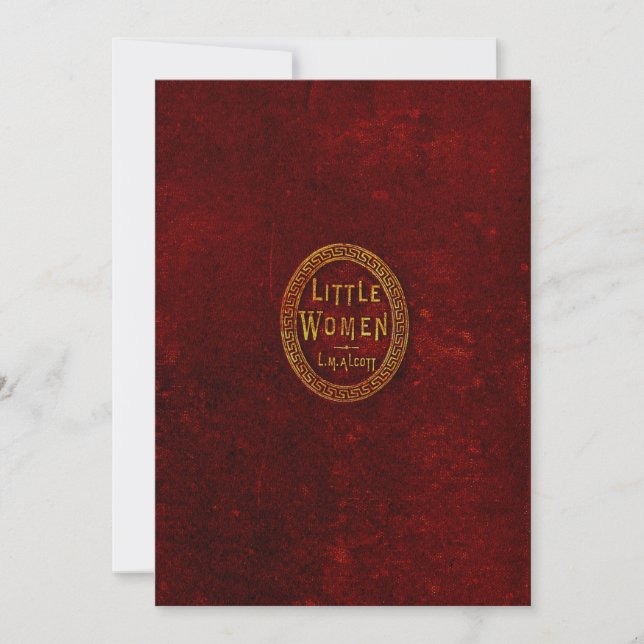 Little Women | Blank Flat Card (Front)