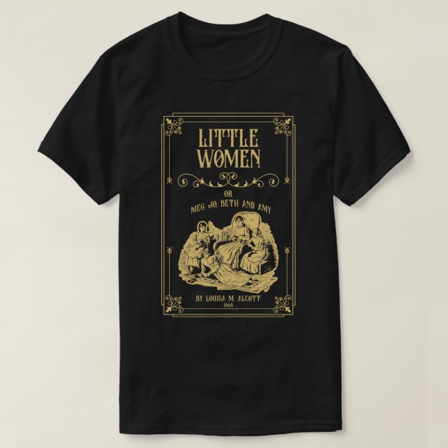 Little Women by Louisa M Alcott featuring the Marc T-Shirt (Design Front)