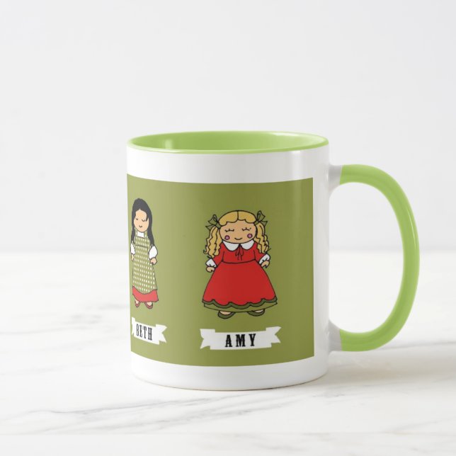 Little Women March Girls mug (Right)
