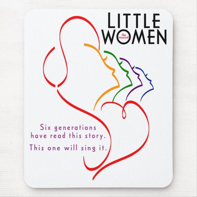 Little Women "Profiles" mousepad (Front)
