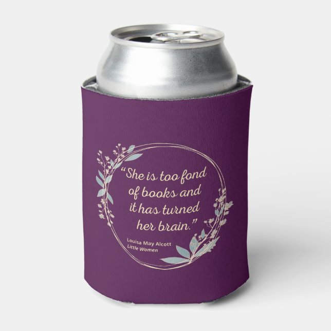 Little Women Quote II - Cute Style Can Cooler (Can Front)