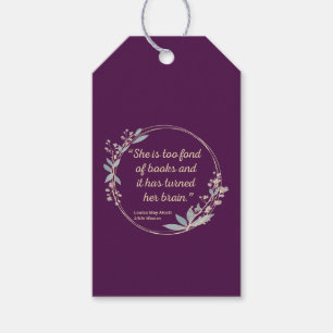 Little Women Quote II - Cute Style Gift Tags