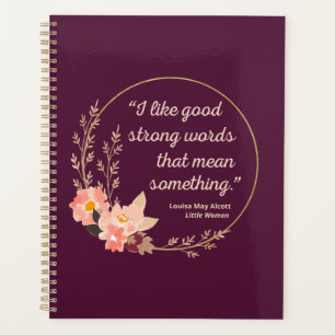 Little Women Quote IV - Cute Style Planner