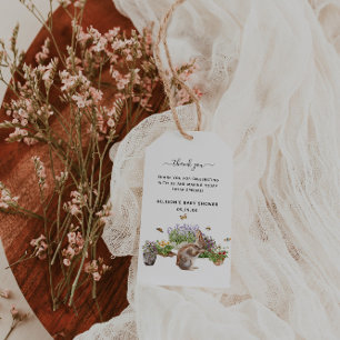 Little Wonders Spring Garden Baby Shower Gift Tags