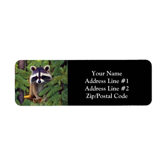Little Woodland Wilderness Racoon (Front)