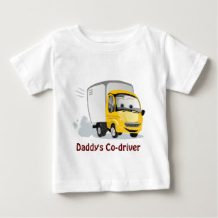 Little Yellow Cartoon Truck for Kids! Baby T-Shirt