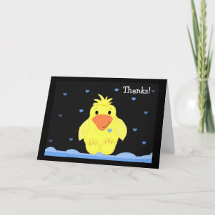 Little Yellow Duck Thank You Card