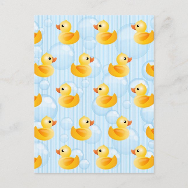 Little Yellow Ducks Postcard (Front)