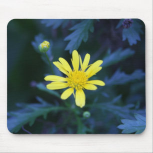 little yellow flower mouse mat