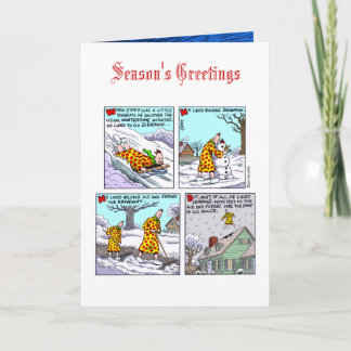 Little Zippy Christmas Card