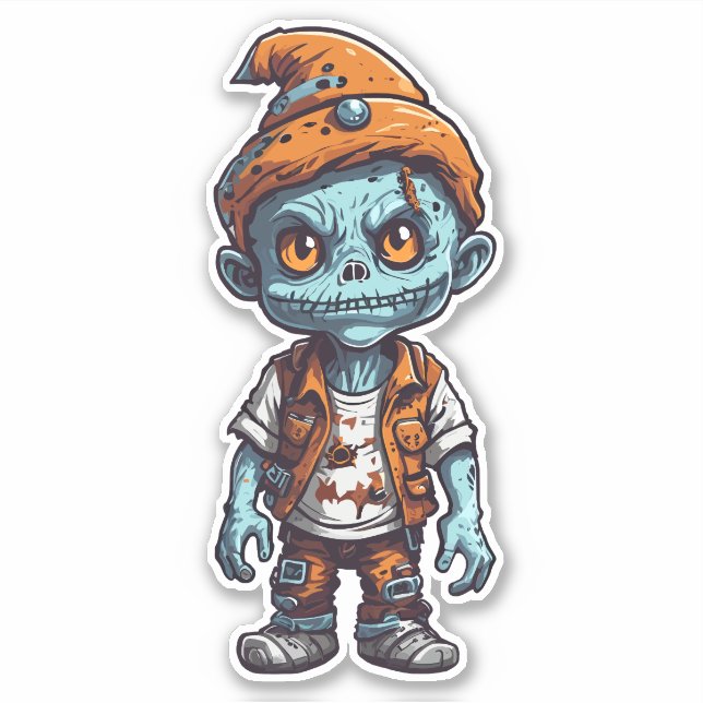 Little zombie in Halloween attire (Front)