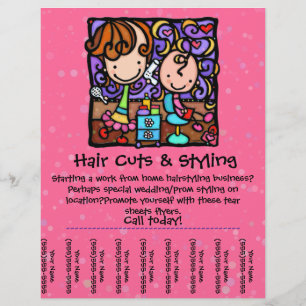 LittleGirlie stylist working from home! PINK Flyer