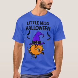 LittleMiss Halloween, Funny Cute Little Witch On B T-Shirt