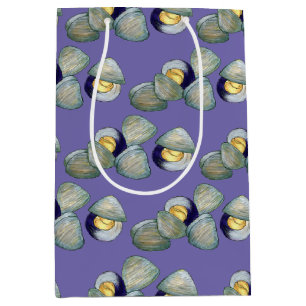 Littleneck Clams Seafood Clambake Clam Digging Medium Gift Bag