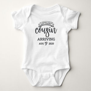 Littlest Cousin Arriving Baby Bodysuit