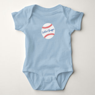 Littlest Slugger Baseball Baby Bodysuit