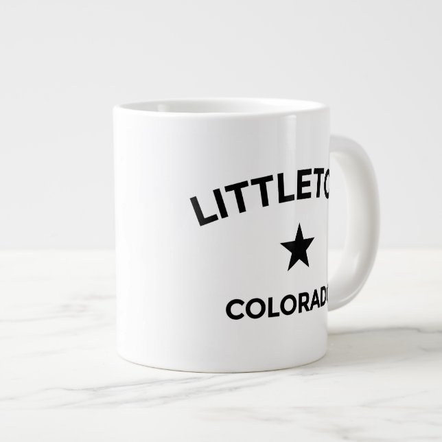 Littleton Colorado Large Mug (Front Right)