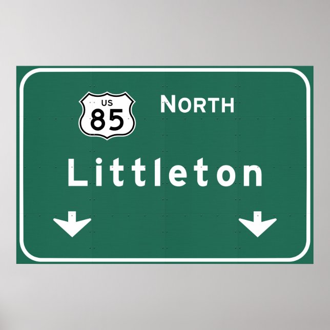 Littleton US-85 North Interstate Colorado - Poster (Front)
