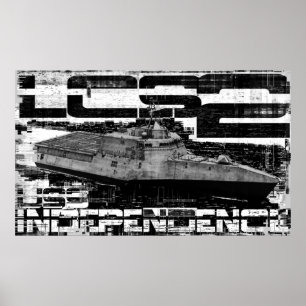 Littoral combat ship Independence Poster